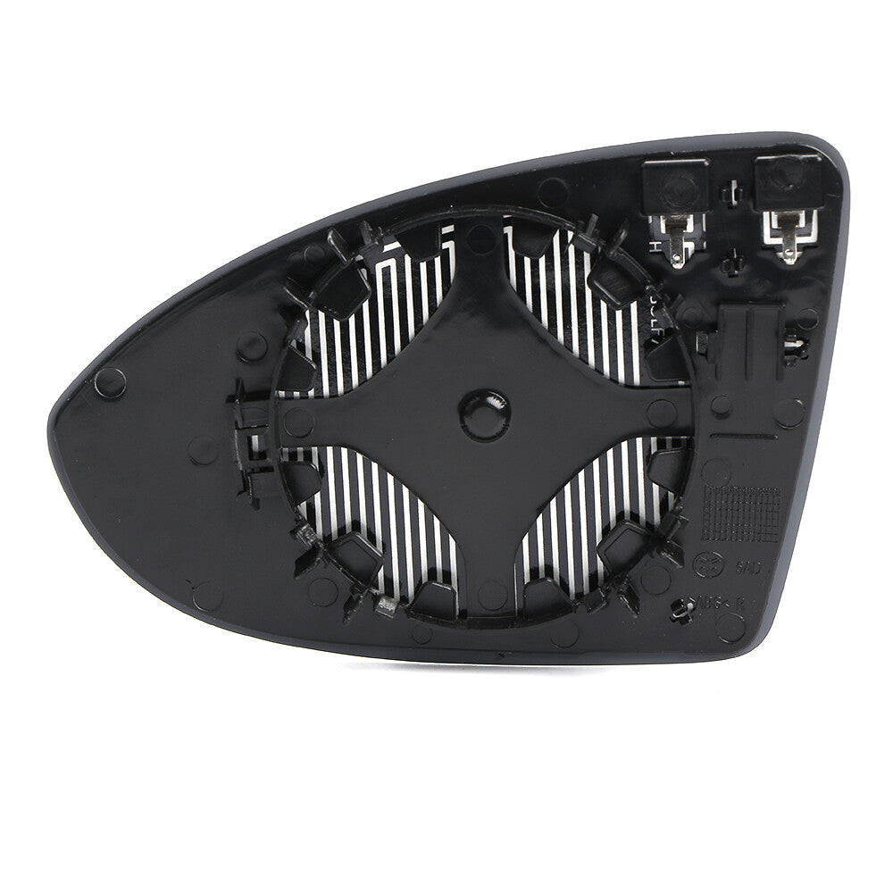 for VW for Golf Right Driver wing mirror glass 2013-2016 door Wide Angle Heated Rear
