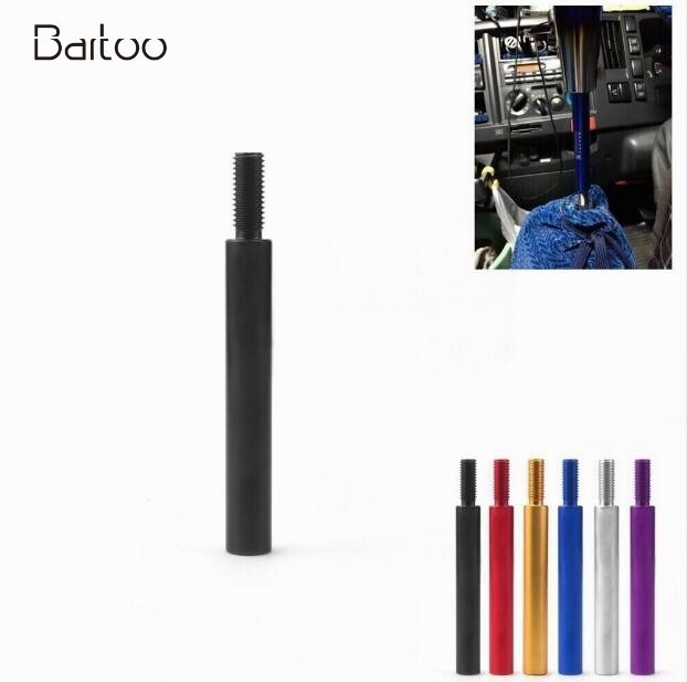 4 Car Gear Shift Knob Extender Extension Lever for Black M10X1.5