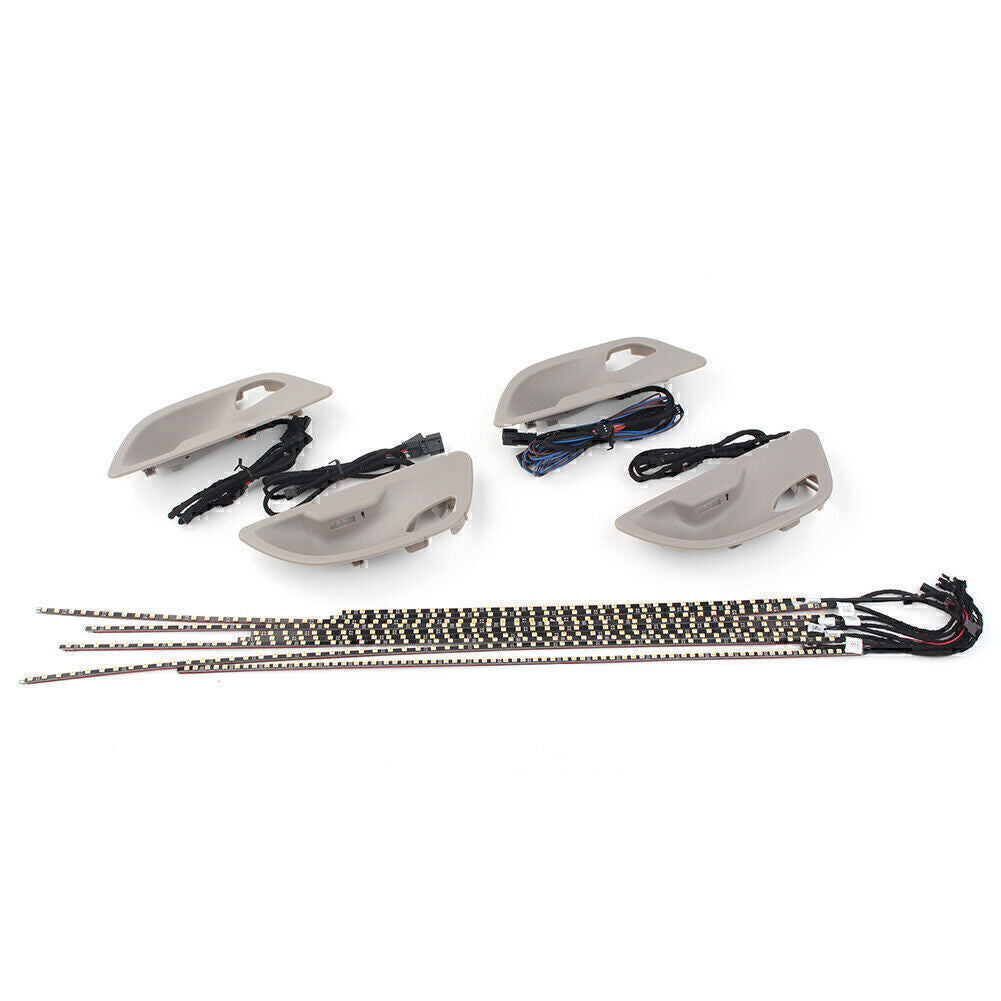 Grey Interior Led Ambient Door Light Stripes 9 Color Fits for BMW 5 Series F10/ F11