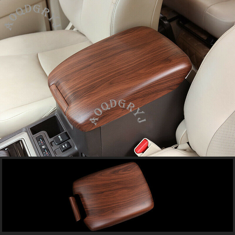 Central Armrest Box Panel Cover Trim for Toyota for Land Cruiser Prado FJ150 2010-21