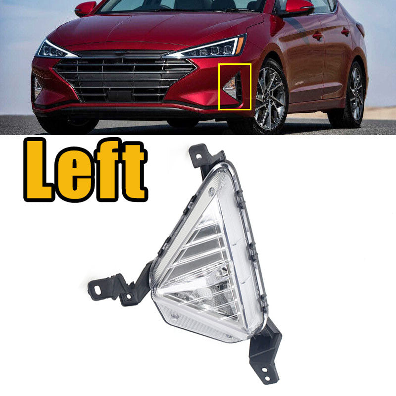 Left Front bumper Fog Light Turn Signal Lamp for Hyundai for Elantra Sedan 2019-20