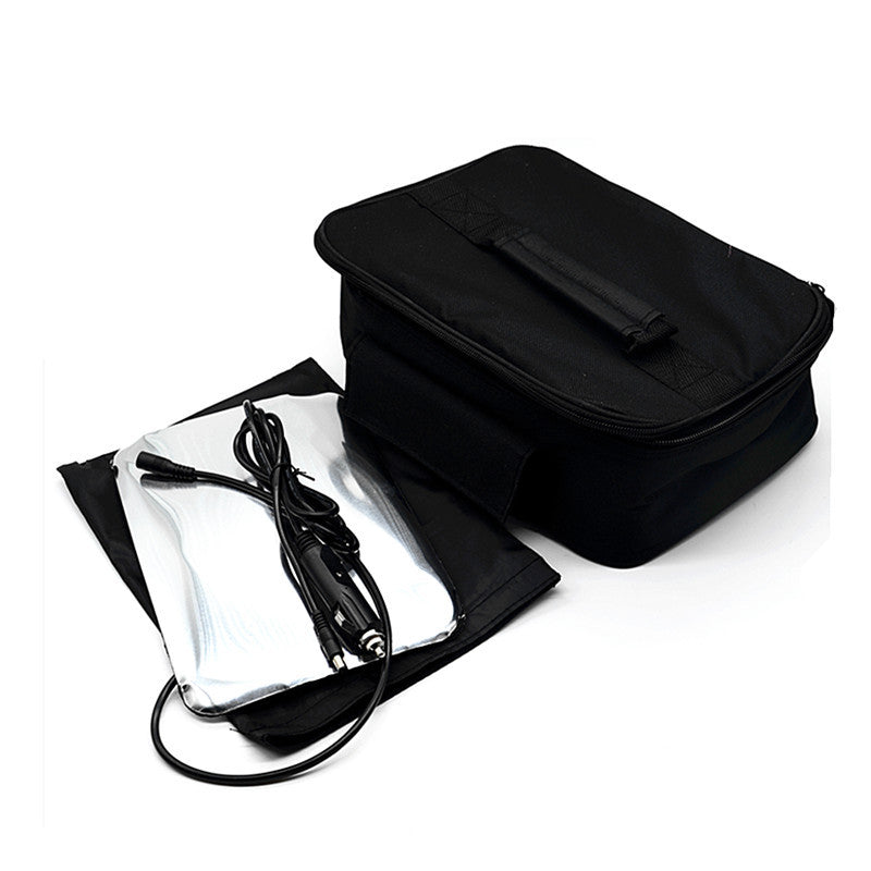Car Oven Lunch-Containers Food Warmer Bag Camping Vegetarians Picnic Box