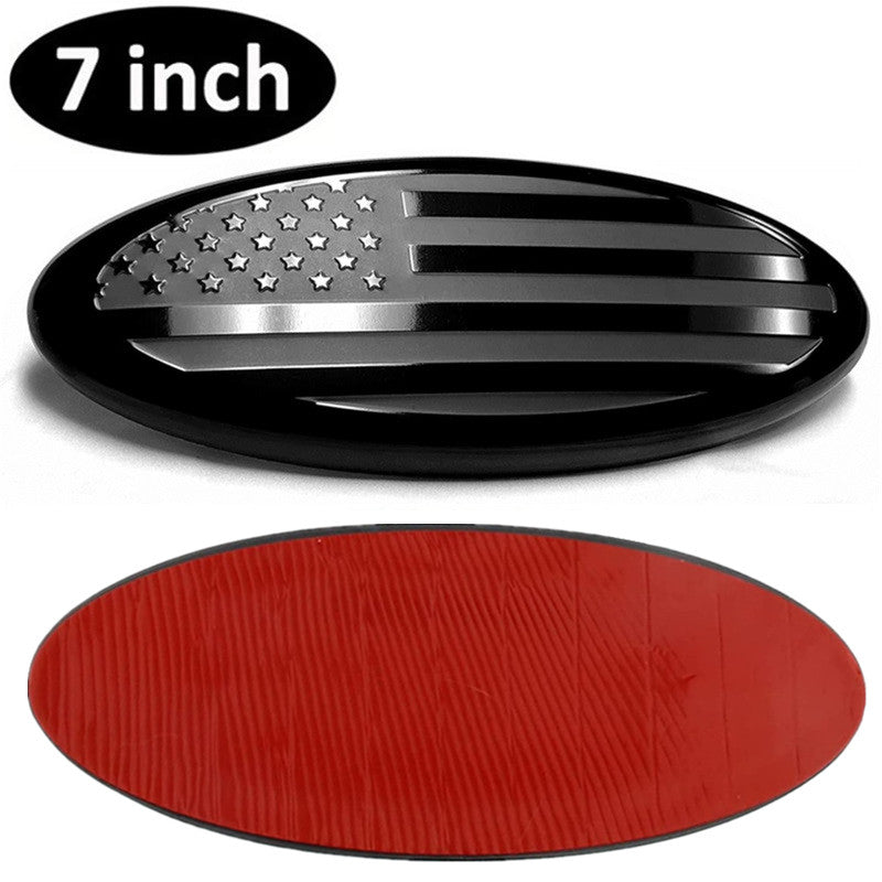 7 inch For 2006-2016  for ford  F150 F250 Black Front Grill Tailgate Oval Emblem Badge