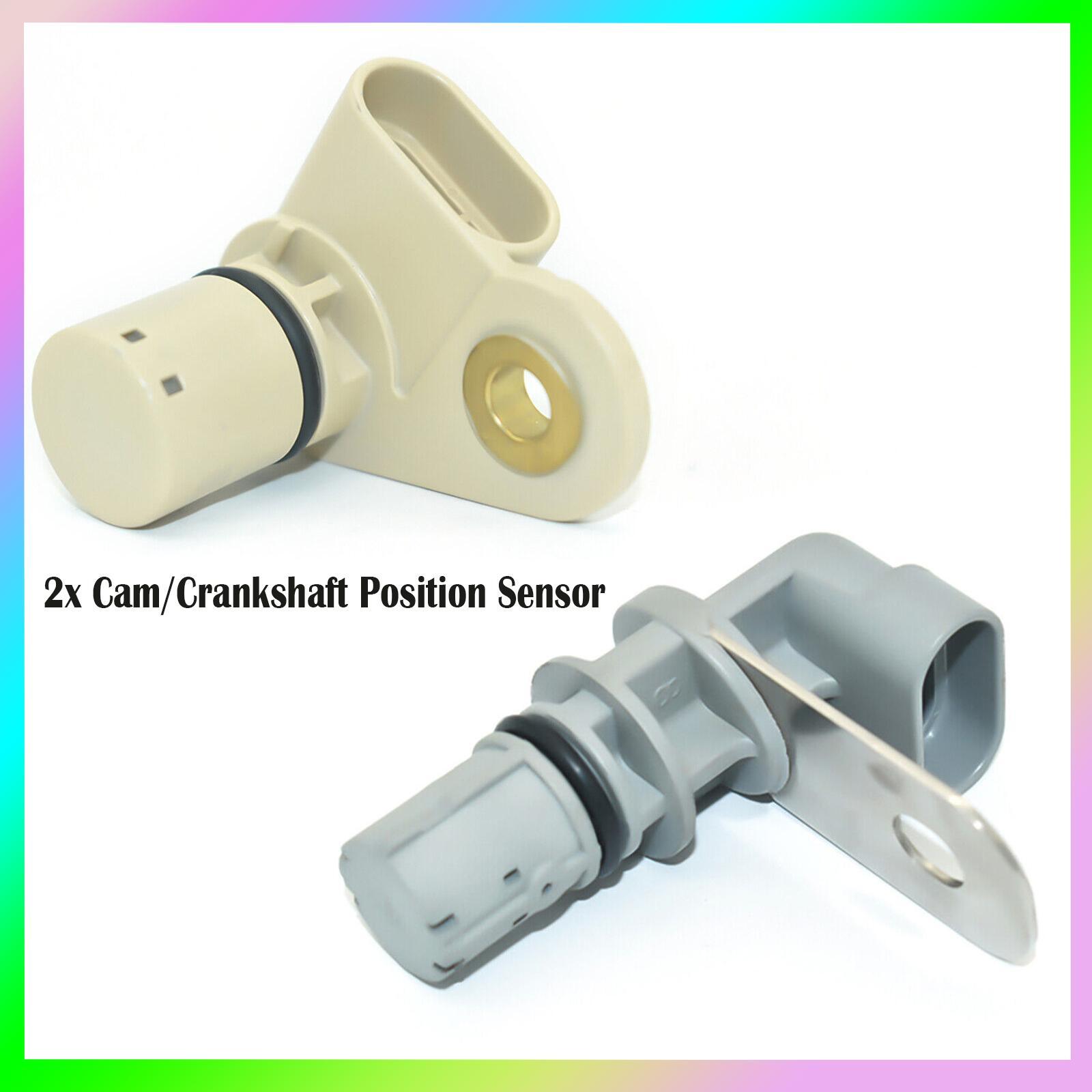 2x Cam/Crankshaft Position Sensor for Chevy Silverado 1500 for GMC for Buick for Cadillac