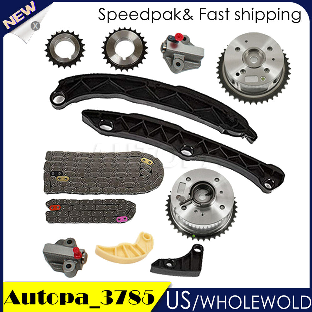 Timing Chain Kit Exhaust Intake Camshaft Gear for HYUNDAI for KIA SONATA OPTIMA 2.4