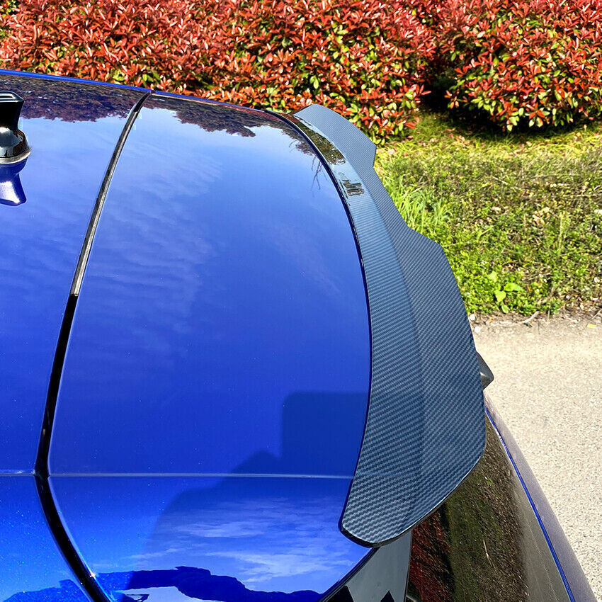 Carbon Look Rear Roof Spoiler Window Wing for Volkswagen for VW for Golf 8 MK8 2020 2021