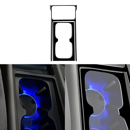 2Pcs Piano Black Interior Cup Holder Cover Trim for Honda for Civic 8th 2006-2011
