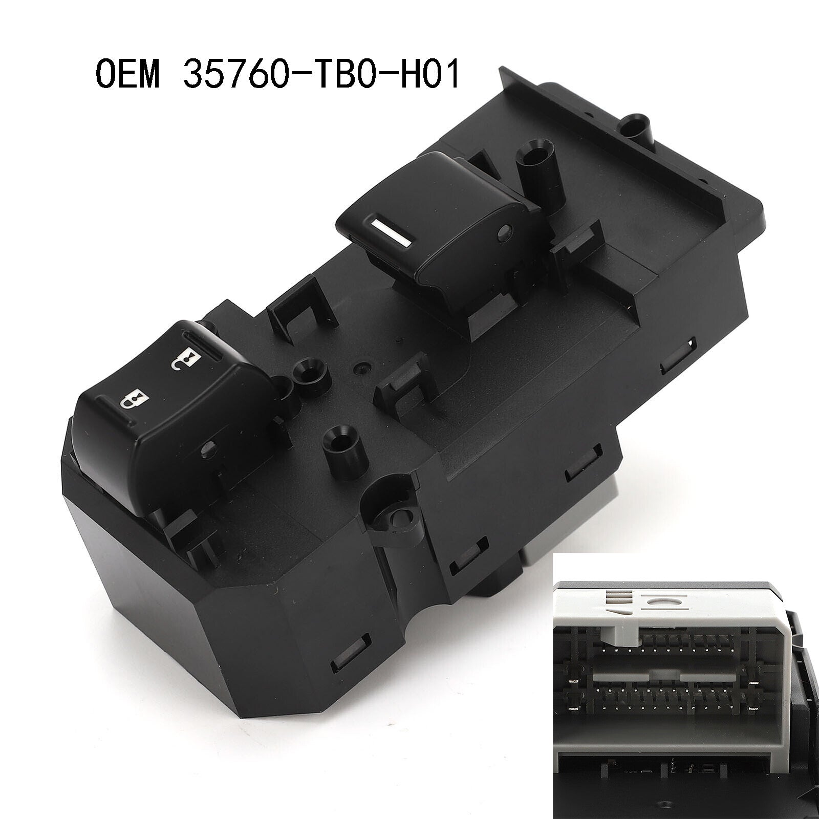 For 08-13 for Honda Accord 35760TB0A11 New Power Window Switch Front Passenger Side