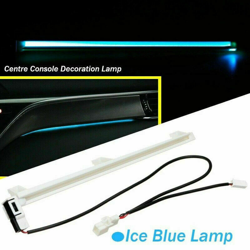 Interior 12V LED Center Console Atmosphere Light Blue for Toyota for Camry 2018