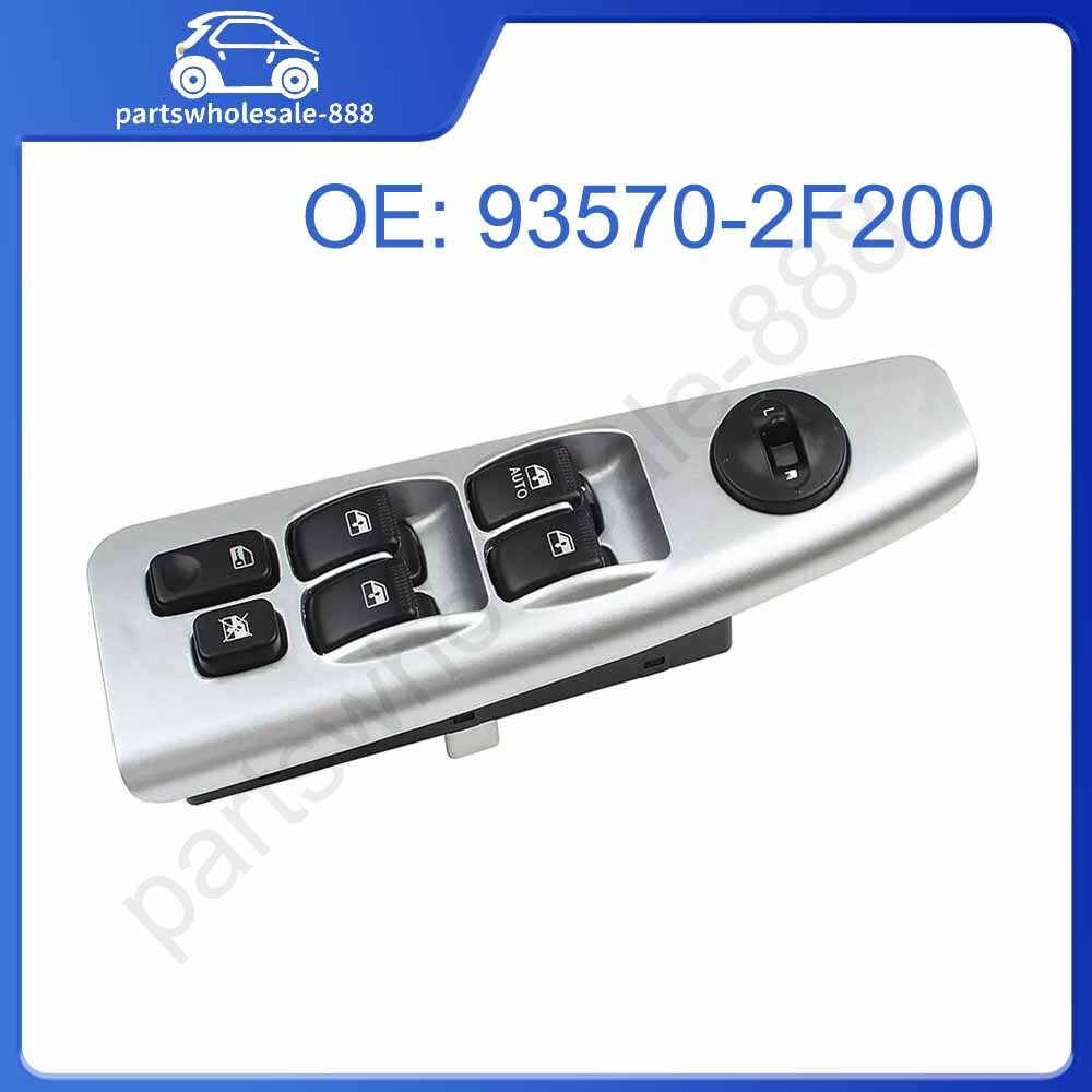 93570-2F200 Power Window Switch Master Driver Side for Kia Spectra 2005-2009