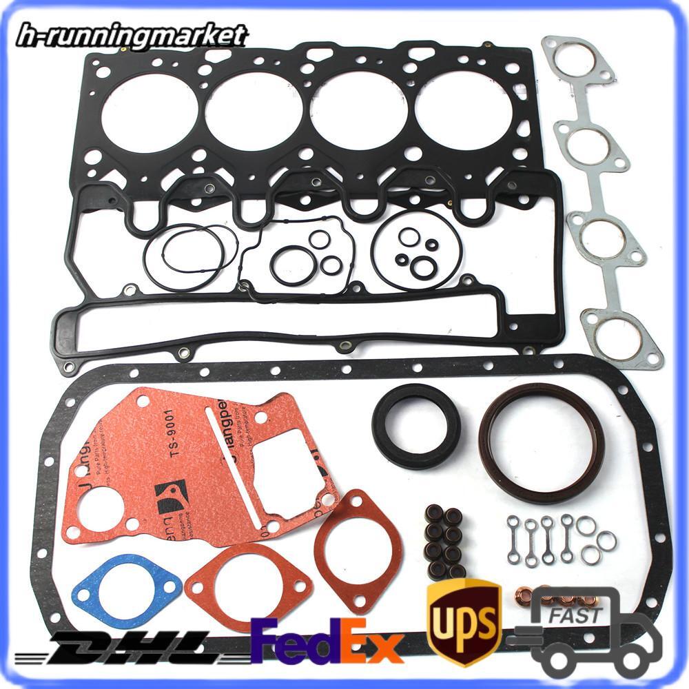 4LE2 1 set Overhaul Gasket Kit for ISUZU SUMITOMO SH75UJ-7 Kobelco Hitachi JCB