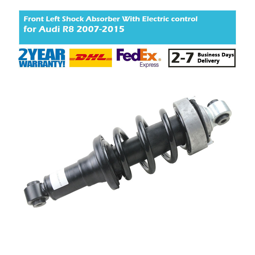 for Audi R8 Spyder V8 2007-2015 1PC Front Left Shock Strut Assembly w/Electric