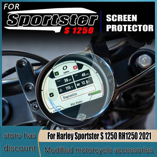 For Sportster S 1250 RH1250S Motorcycle Anti-scratch Dashboard Screen Protection