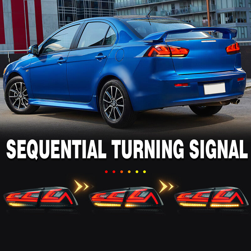 Impala/Lancer EVO-X taillight conversion applicable to for Mitsubishi vehicles (08-18).