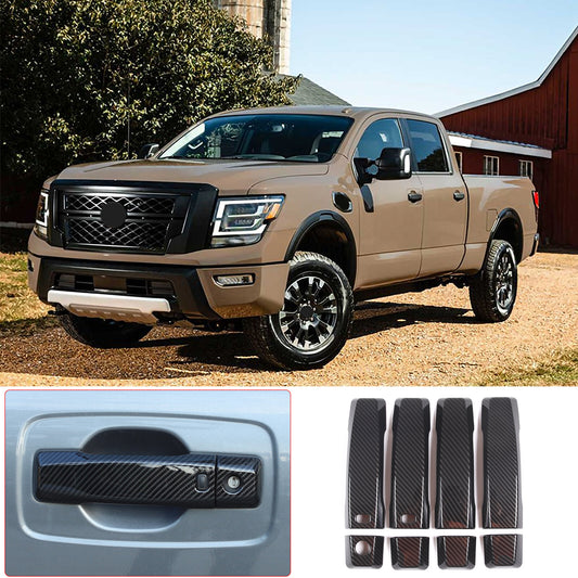 Carbon fiber interior passenger ventilation frame trim for Toyota Tenderra 2007 - 2013