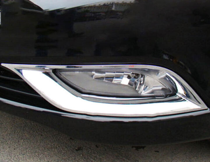 Fit for Hyundai Sonata 2011-2014 Chrome ABS Car Front Fog Light Lamp Frame Trims