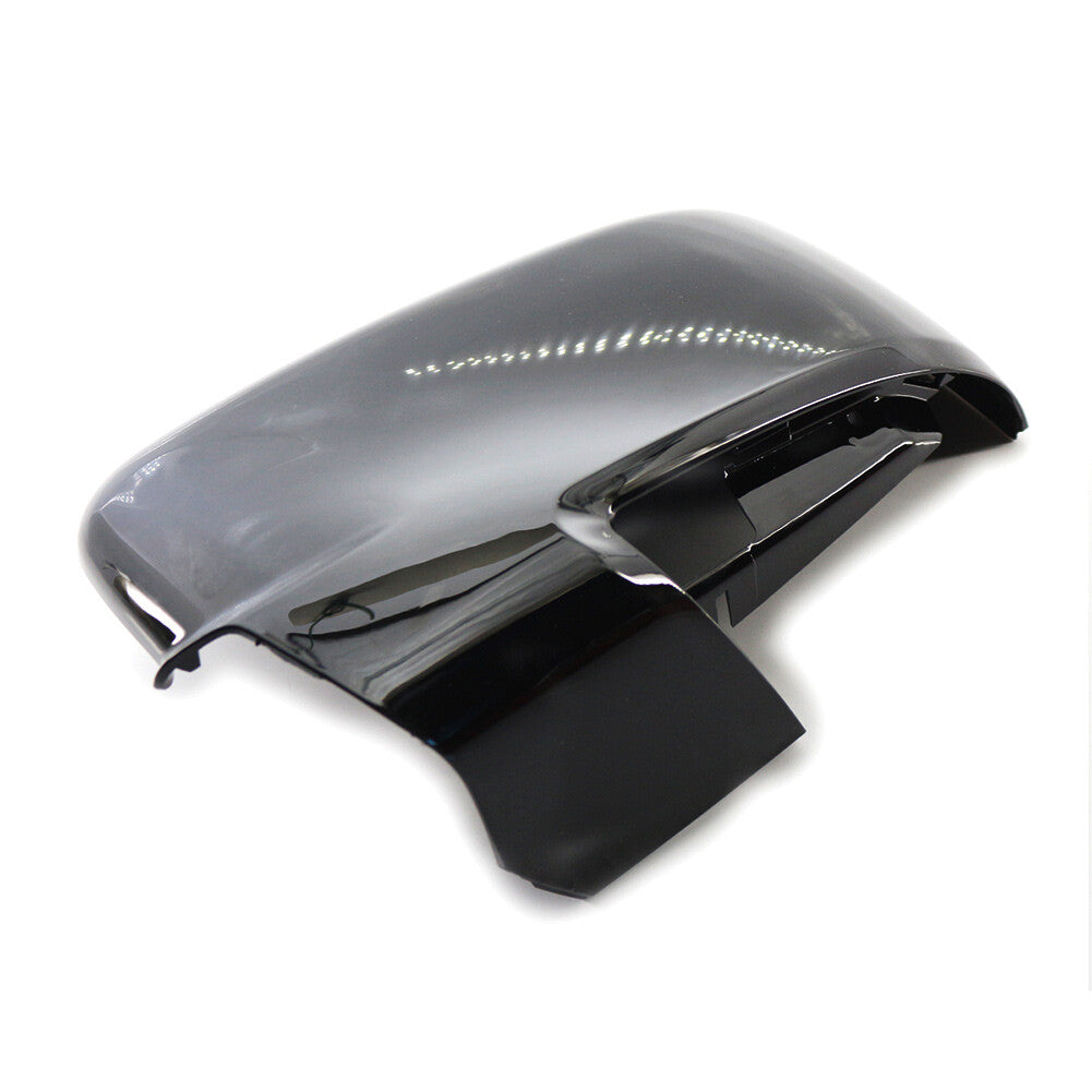 Mirror Covers W/ Bottom Turn Signal Cutout for Dodge for Ram 1500 2013-2018 Black L