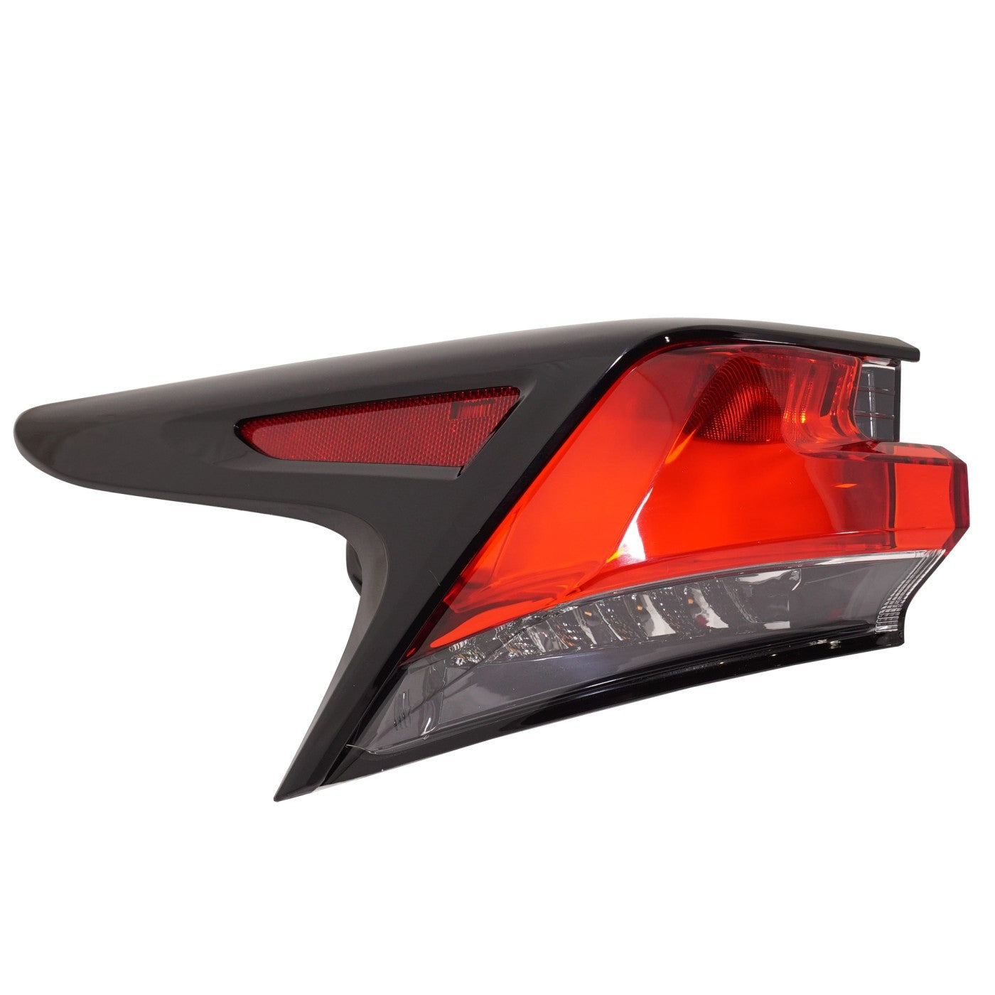 Driver-side exterior taillights are compatible with the 2018-2021 for Lexus NX300 LED package.