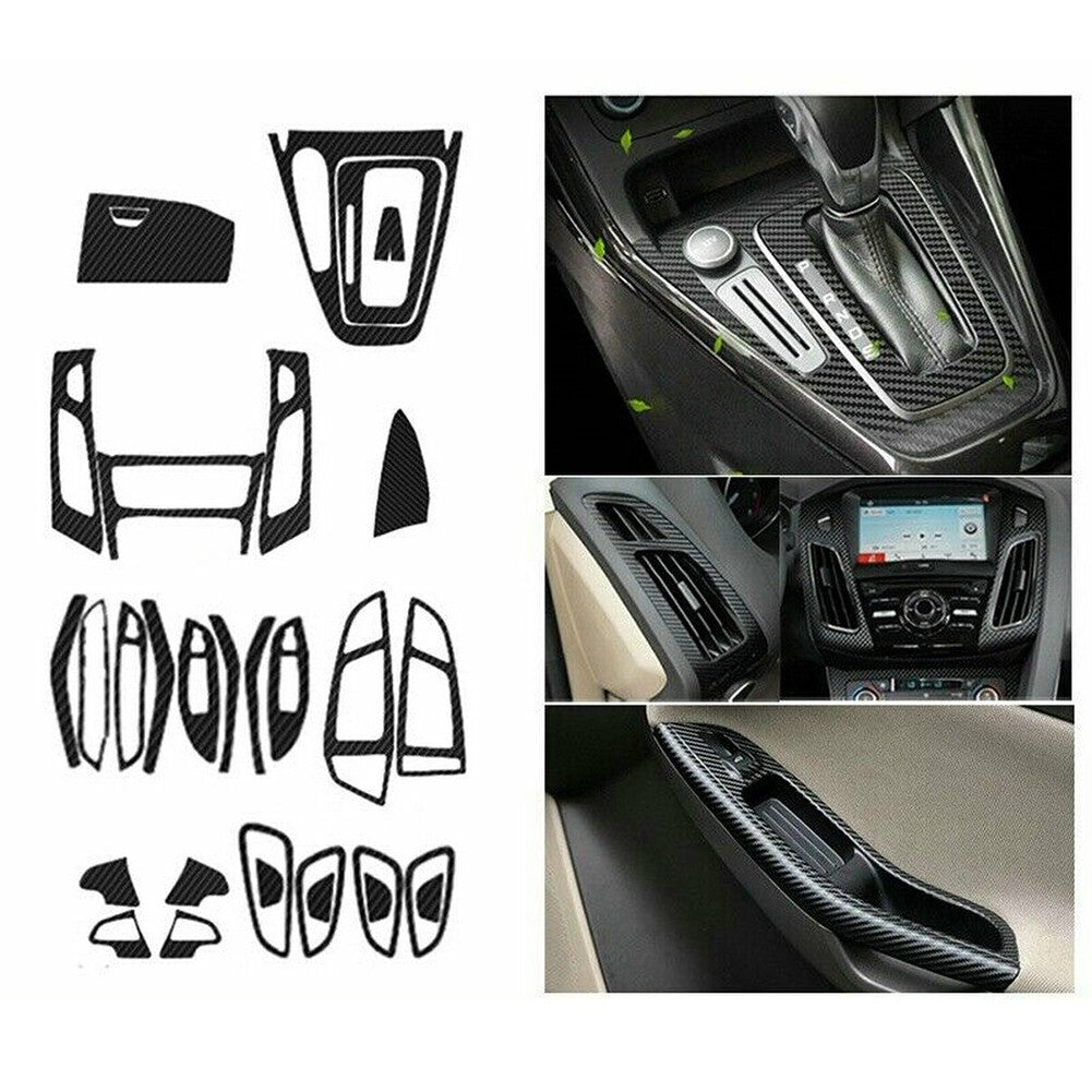 Enhance Your Car Interior With Carbon Fiber ABS Car Air Vent Outlet Cover Trims