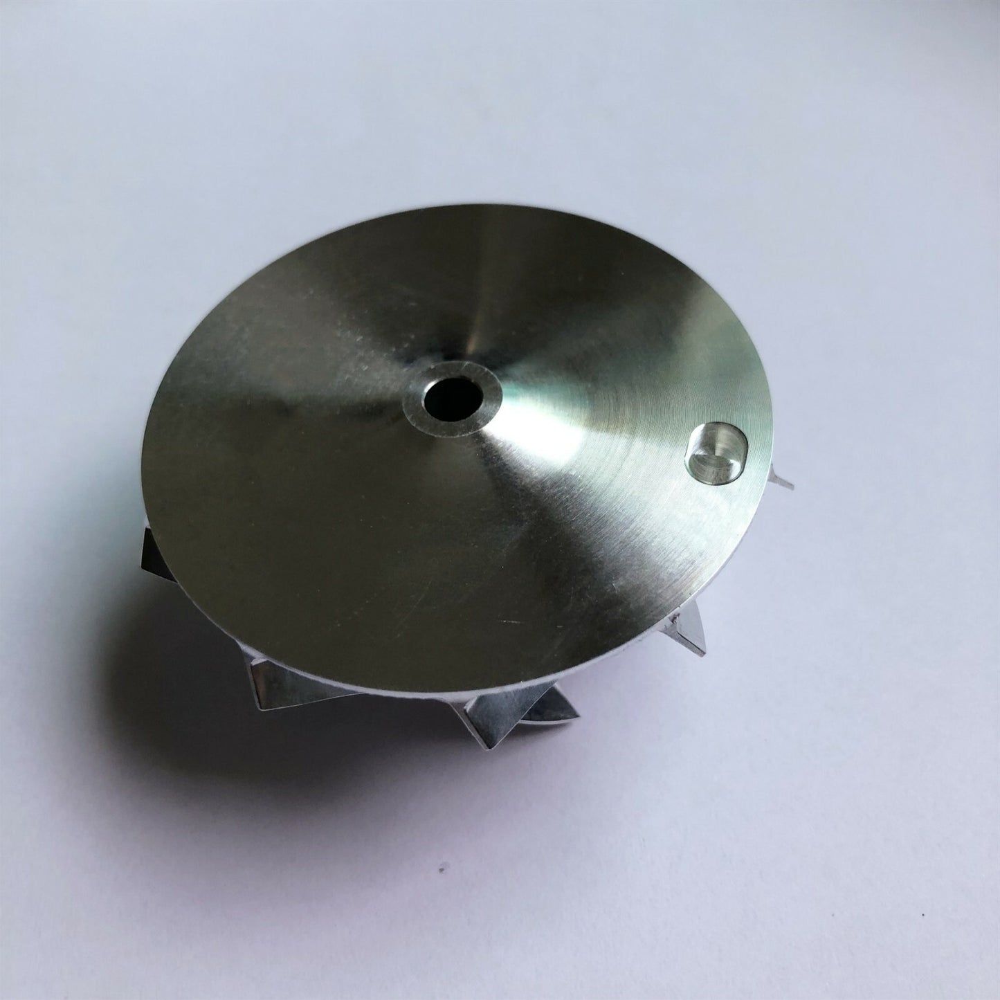 K04 46.00/60.00mm 6+6 Blade High-Performance Turbine Blank Compressor Wheel