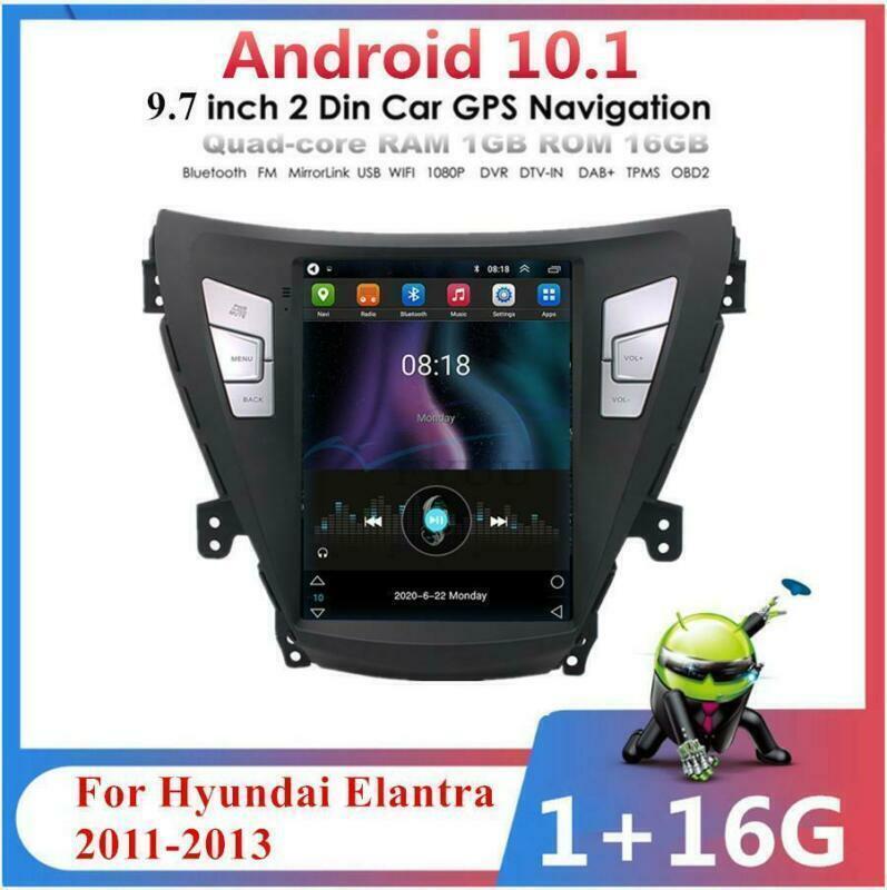 9.7 Android 10.1 Car for Hyundai for Elantra 2011-2013Stereo Radio GPS Navi WIFI
