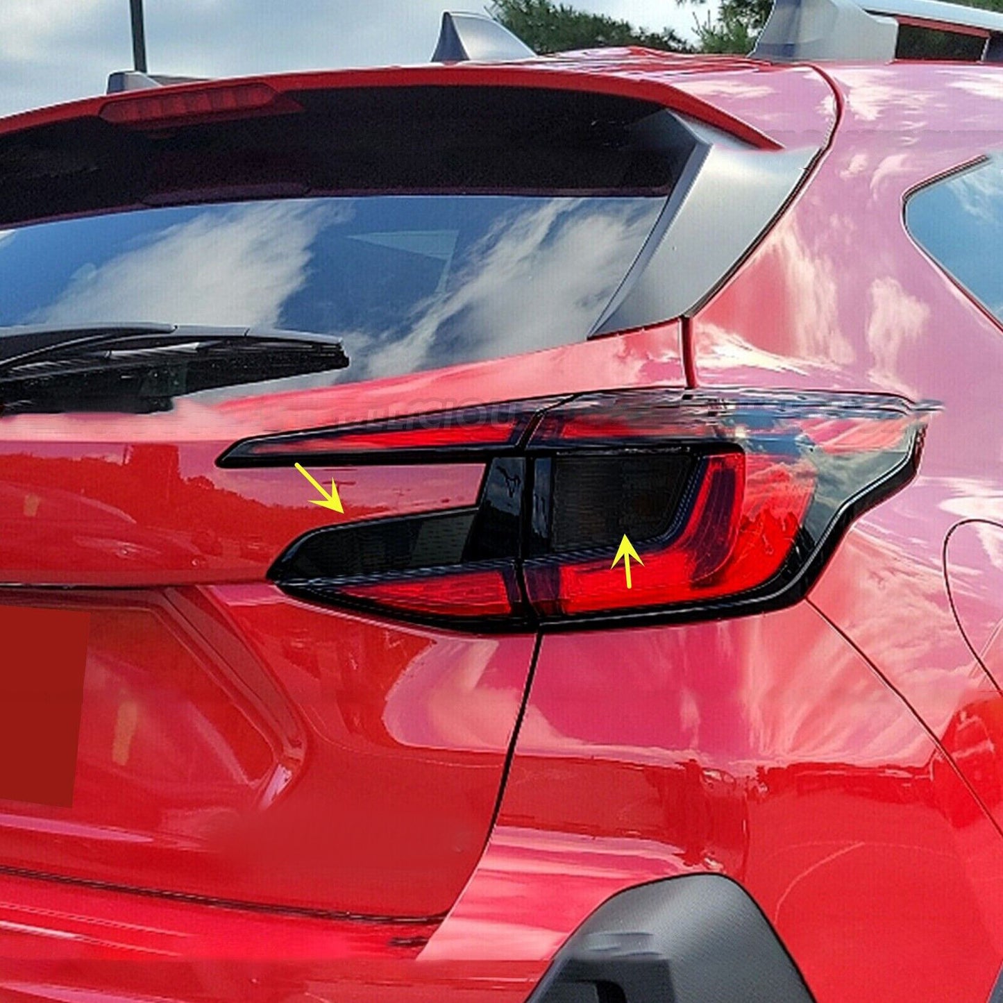 JERBOR smoke decal taillight turn signal reverse vinyl for Subaru Crosstrek 2024