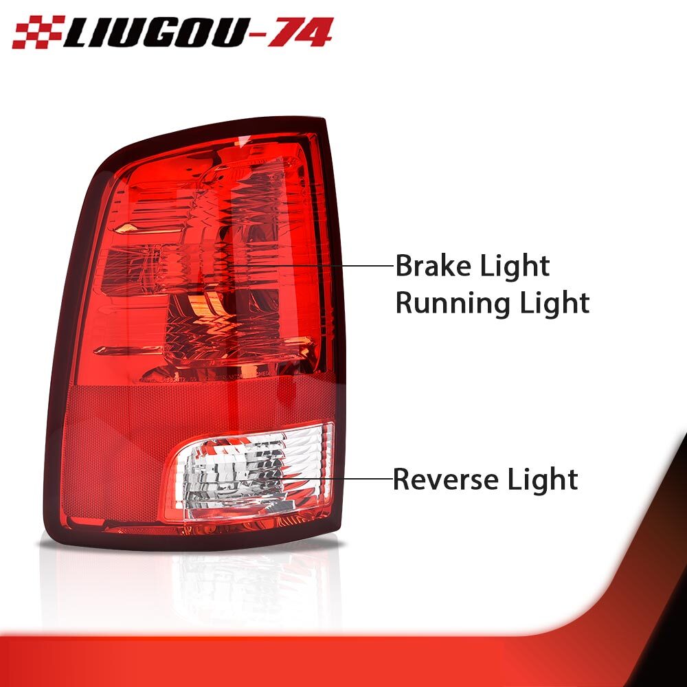 Taillight LH+RH suitable for 2009-2018 for Dodge for Ram 1500 and 2010-2018 for Ram 2500 and 3500