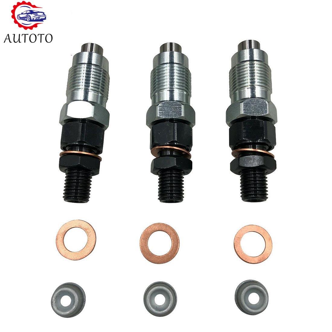 3PCS 16871-53000 Fuel Injectors 16001-53904 16871-53000 Suitable For Kubota D722