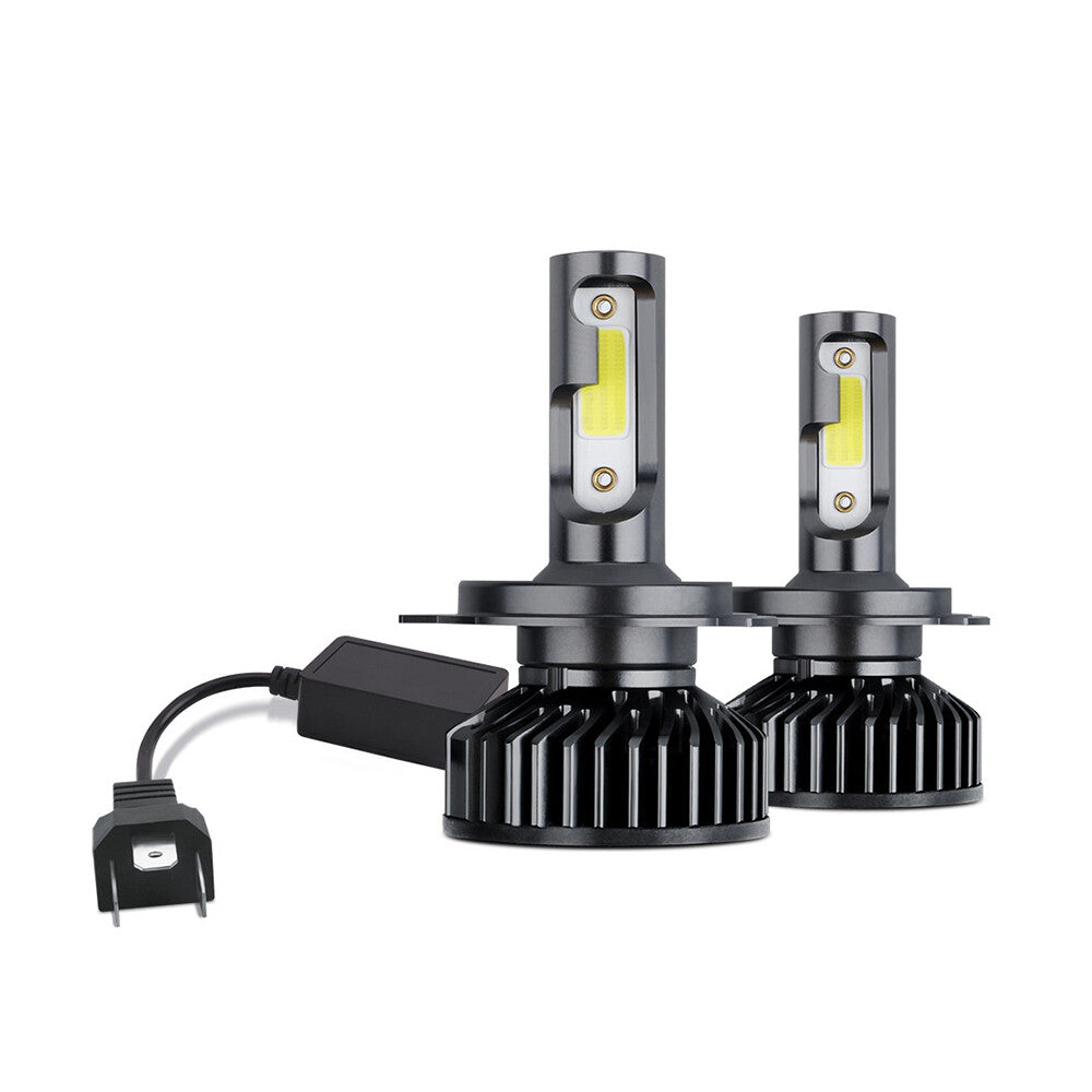 2Pcs 9003 H4 LED Headlight Bulbs Kit Beam Super Bright White