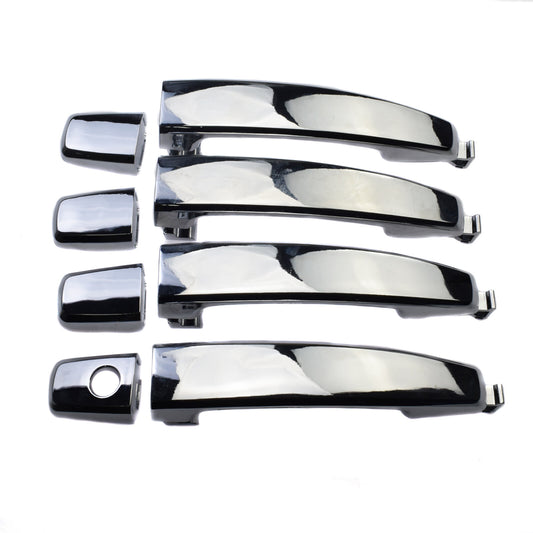 4-piece chrome exterior door handle set for Chevrolet Aveo 2007-2009 1.6L I4