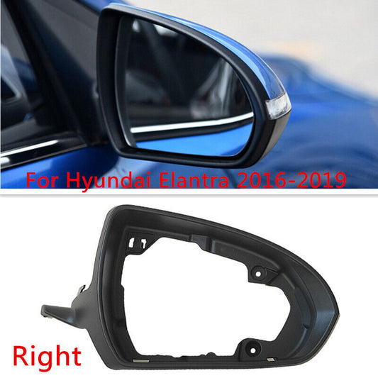 Right Side Rearview Door Mirror Housing Cover Fit for Hyundai for Elantra 2016-2019