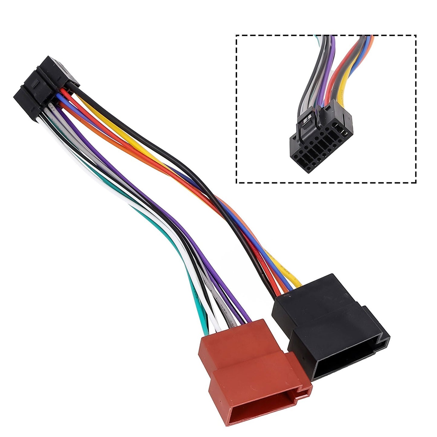 Suitable for ISO standard wire harness connector adapters for plastic
