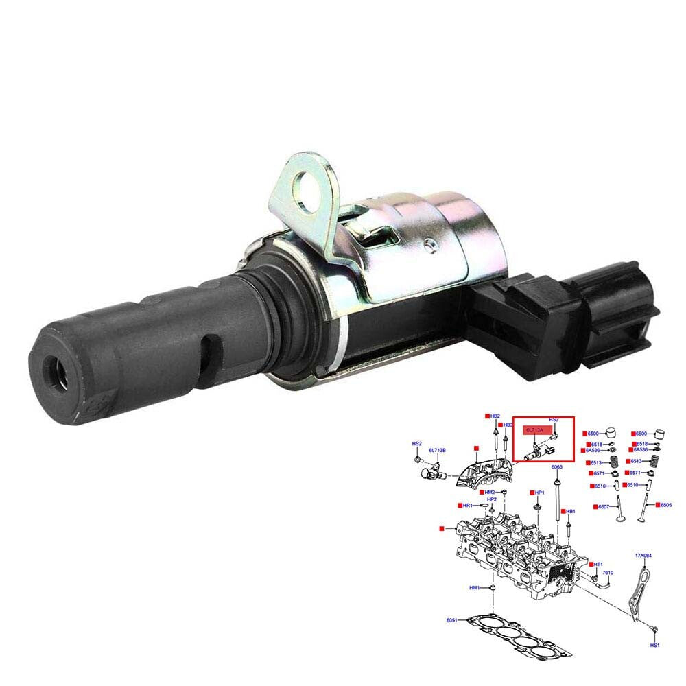 Variable Timing Control Valve Solenoid VVT 4M5G-6L713-BE New for Ford Focus 1.6i