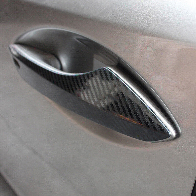Carbon Fiber Steel DoorHandlemolding CoverTrim for Lexus NX200t 300h 2015-21
