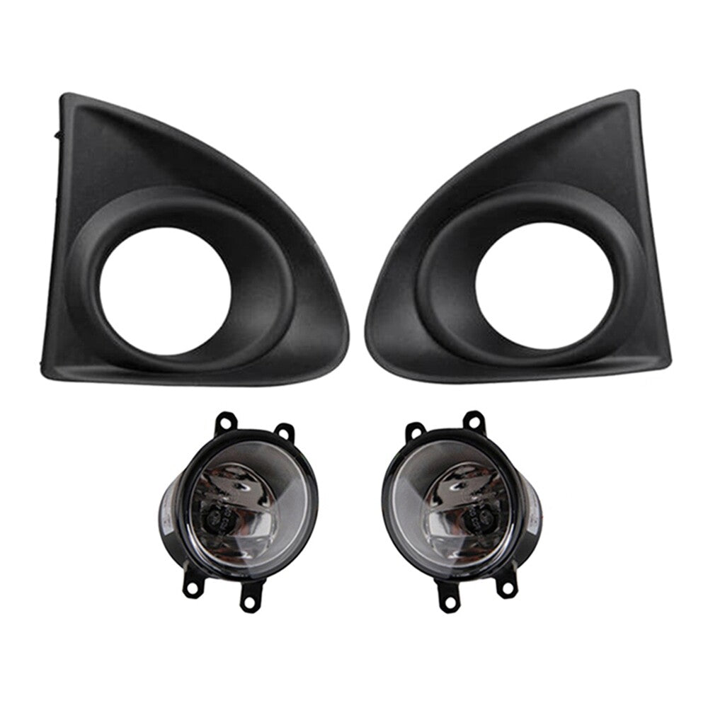 A pair of fog light covers, grill plate switches, suitable for Toyota Axio 2013, 2014, 2015