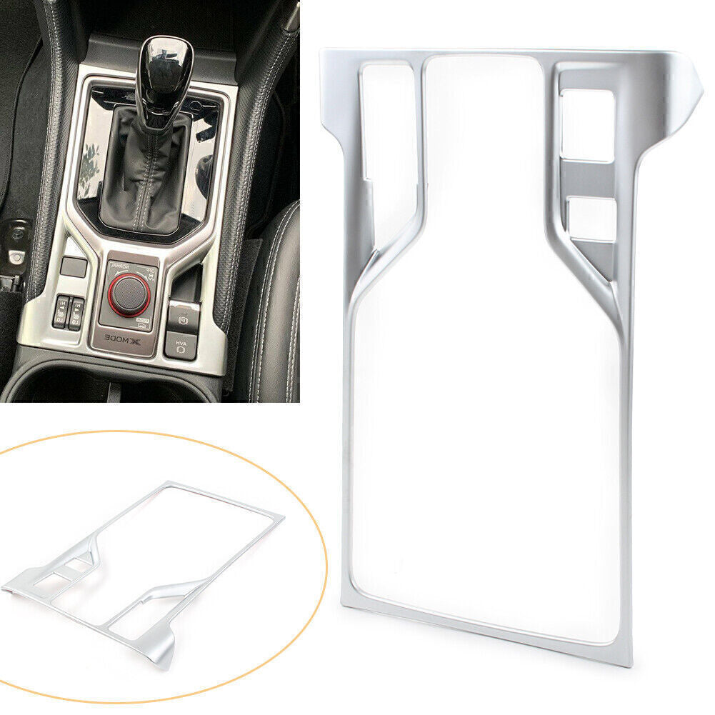 Interior Middle Gear Box Panel Cover Trim for Subaru Forester 2019-2020 ABS RHD