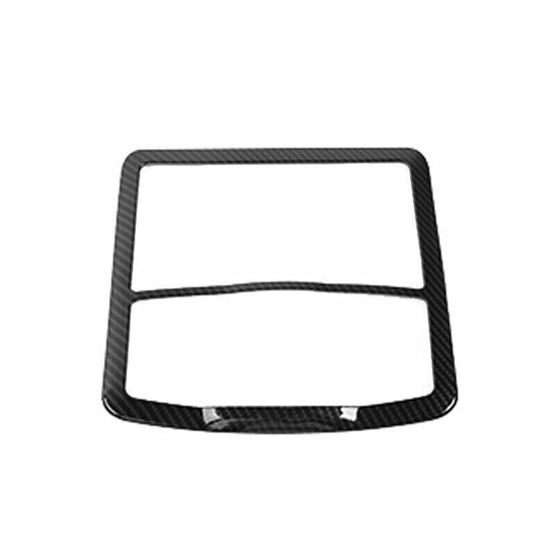 Front Reading Lamp Frame Cover Trim for Nissan Armada Y62 2017-2020 Carbon Fiber