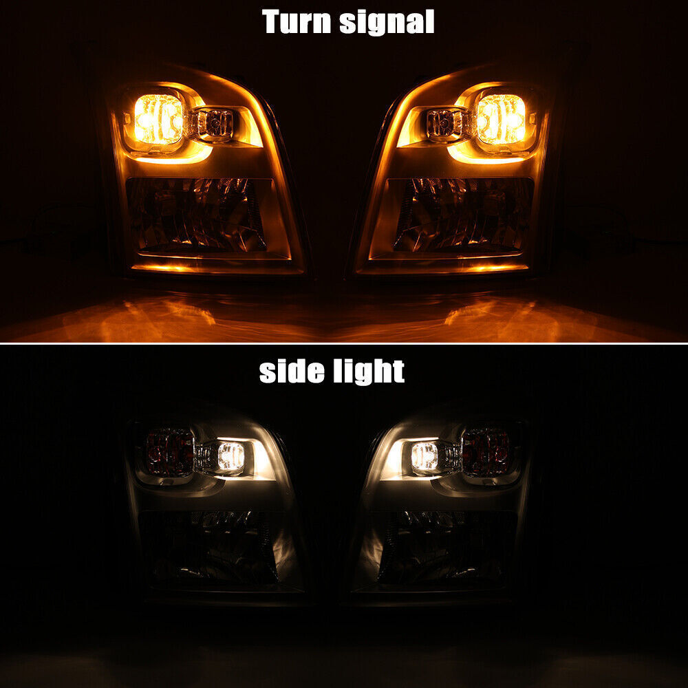 Left + Right Headlights for Ford Transit Van MK7 VM V348 2006 - 2014 (UK)