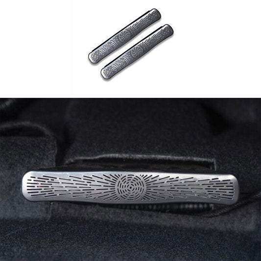 for Honda CR-V 2023-2024 Silver Steel interior for Seat Lower Dust Cover trim Decor
