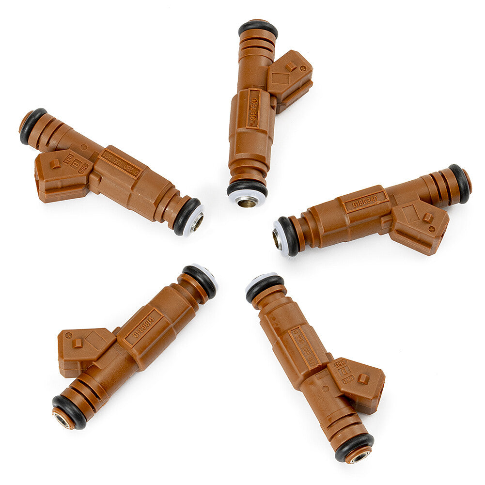 5PCS Fuel Injectors 0280155831 For 1998-09 for Volvo S60 S80 C70 V70 XC90 2.4L 2.5L