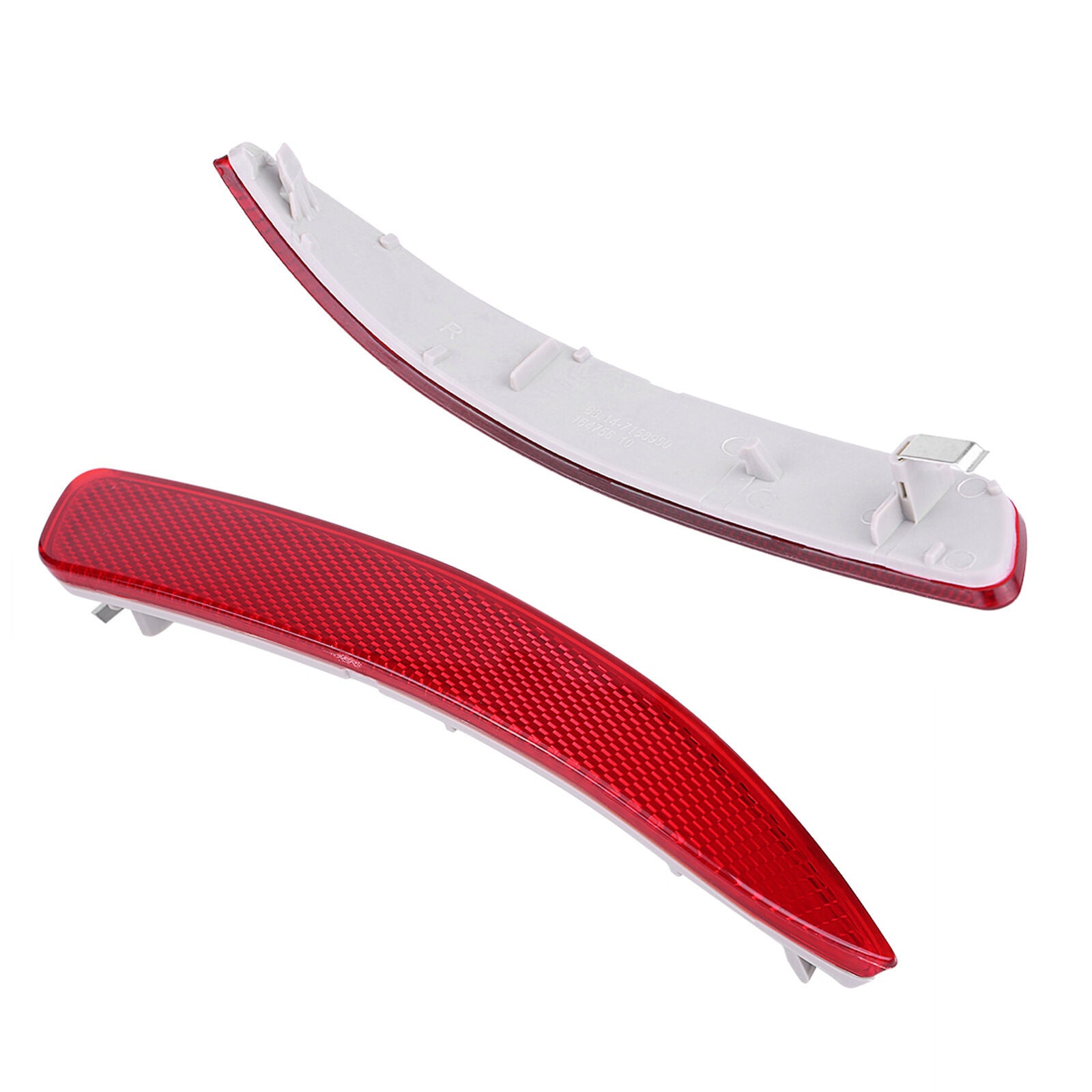 63217158949 2pcs Rear Bumper Reflector Tail Light Lamp Case LH RH for 07-13 for BMW