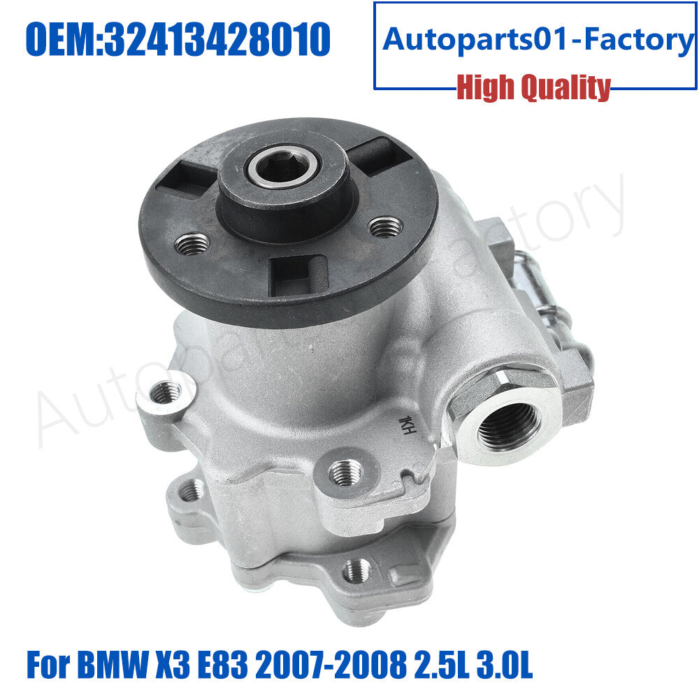 32413428010 New Power Steering Pump for BMW X3 E83 2007-2008 2.5L 3.0L