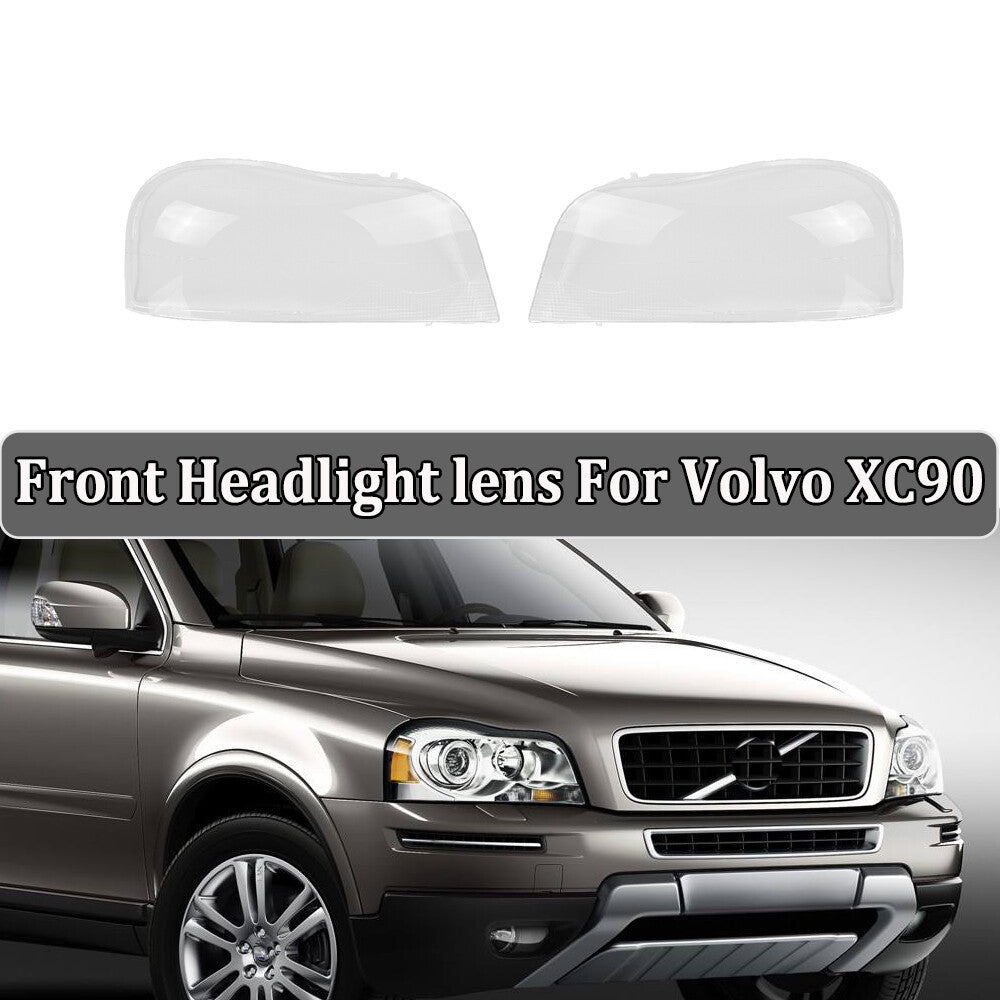 A pair of headlight covers and lens caps for Volvo XC90 2006-2014.