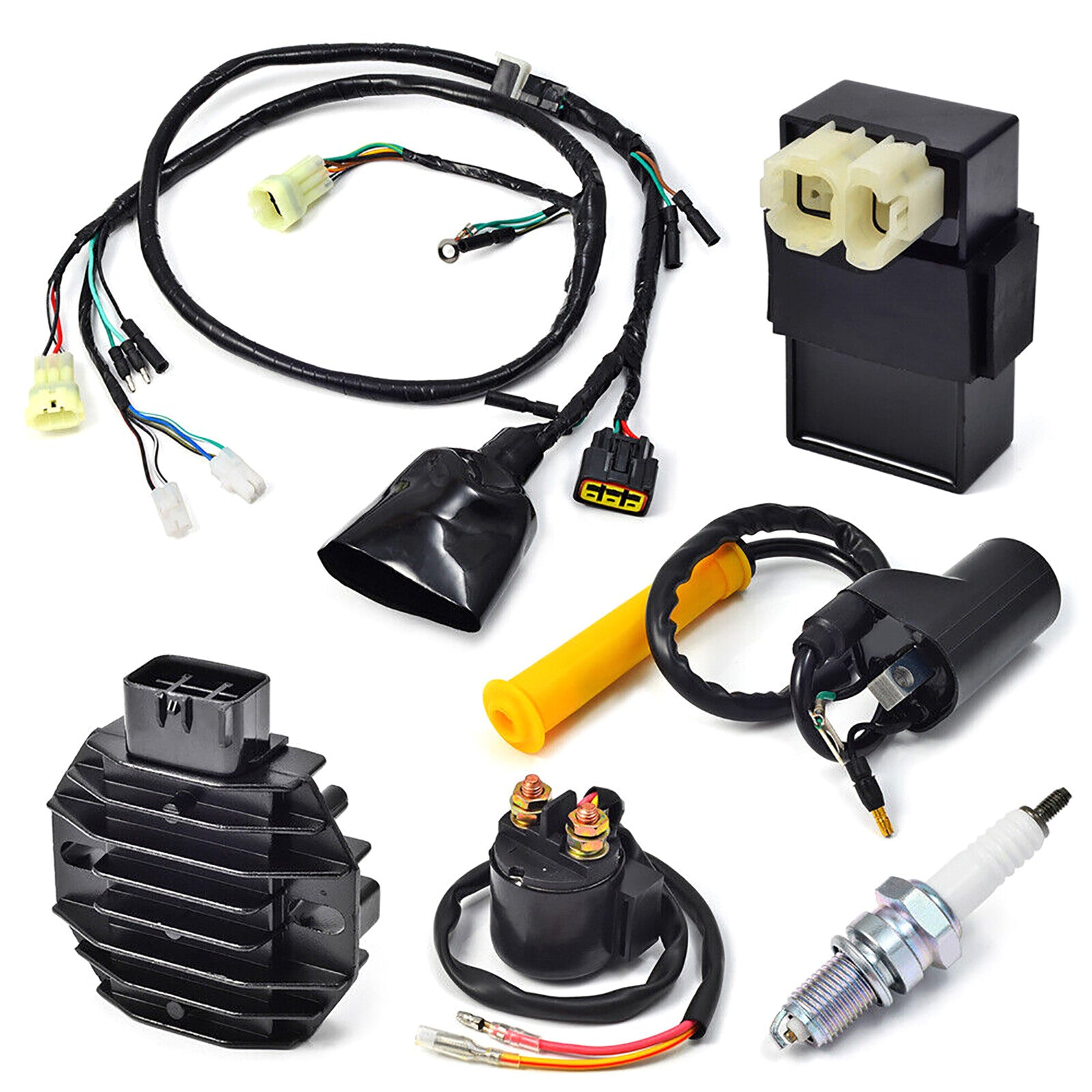 CDI Ignition Coil Spark Plug Wire Harness Assy for HONDA TRX400EX Repair Part