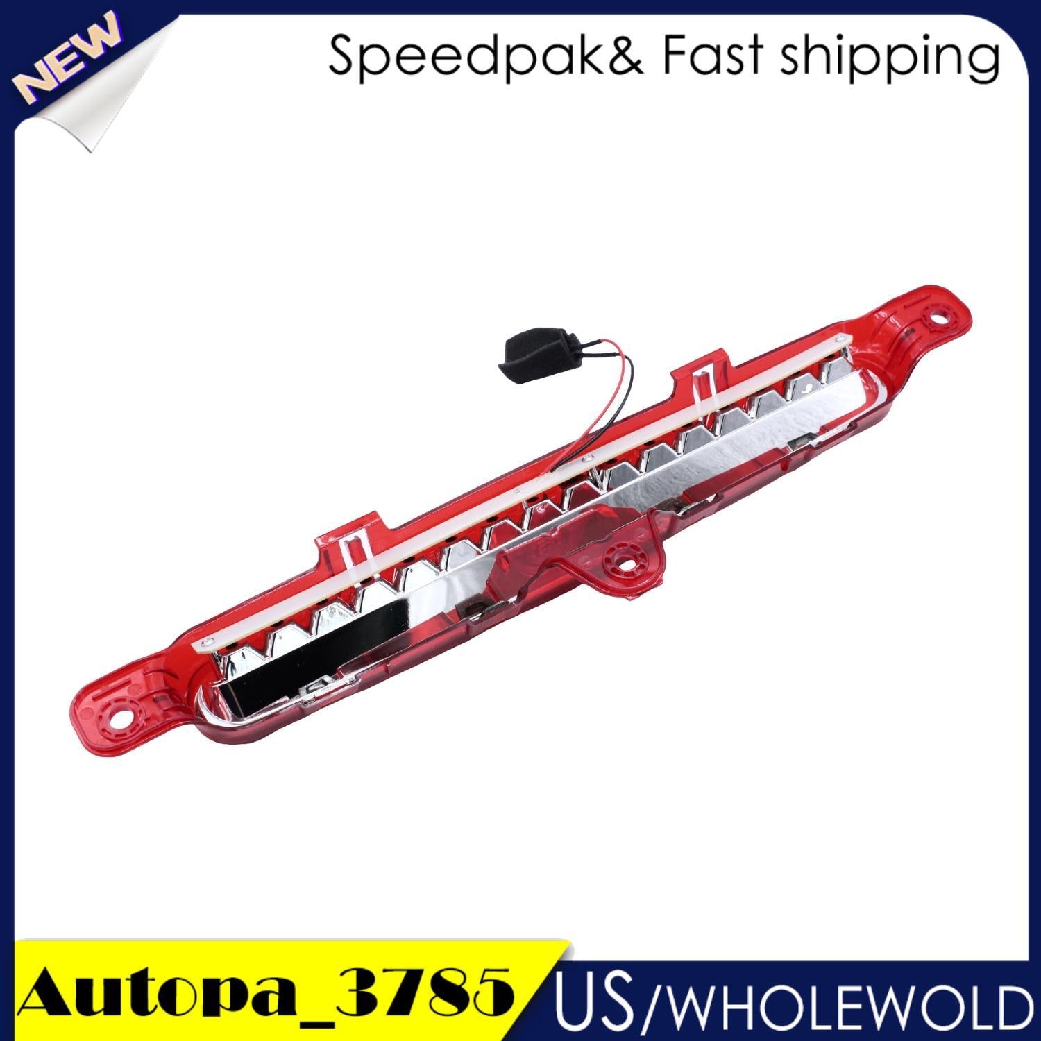 RED LENS RED LED 3RD THIRD BRAKE LIGHT Fits for FORD for MUSTANG 2010 11 12 13 14