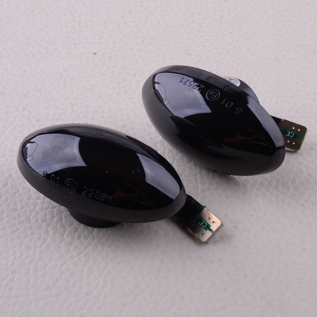 ABS Black LED Side Marker Fender Light Indicator Fit for Mini Cooper R50 R52 R53