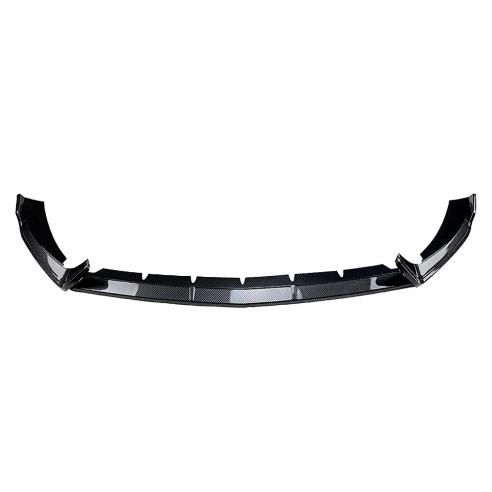 Front Bumper Lip Spoiler Splitters for Benz E-Class W213 E260 E300 2021+ Carbon