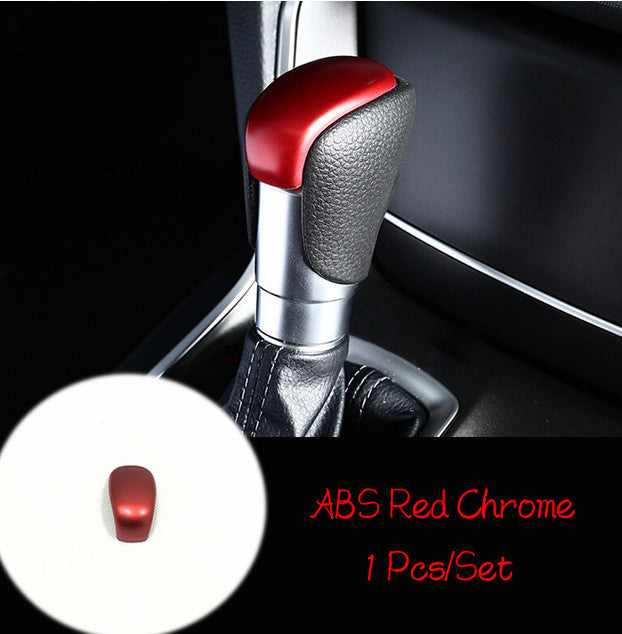 New Red ABS Gear Shift Lever Knob Cover Trim for Honda Accord 2018-2020