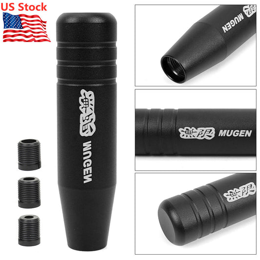 MUGEN Universal Aluminum Manual Car Auto Gear Stick Shift Knob Shifter Lever