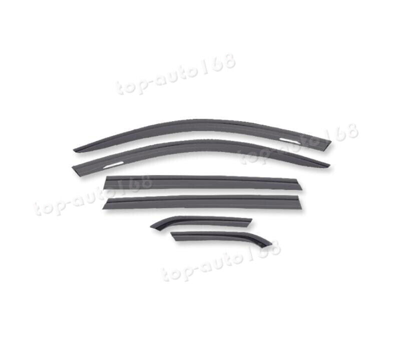 for BMW X3 2018-2024 Black Car Window Visor Vent Sun Shade Rain Guard Door Visor